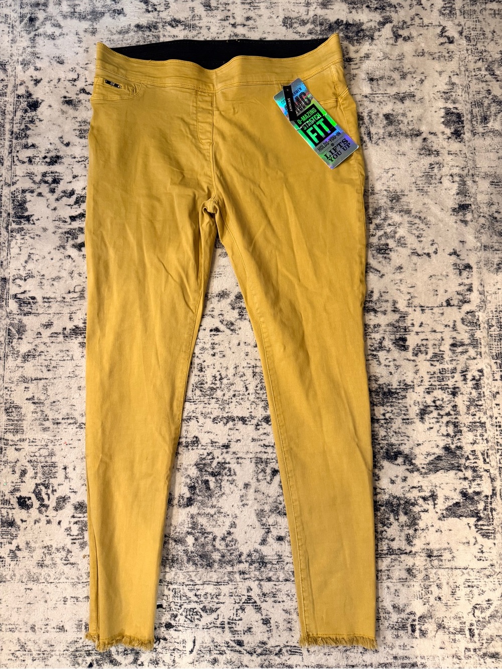 Coco + Carmen Mustard Yellow Stretch Jegging MSRP $89